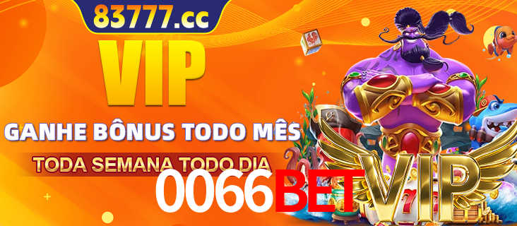 Banner promocional do 0066bet oferecendo 100% de recompensas adicionais contínuas para quem fizer o login diário (Daily sign-in), com um mascote de coelho.